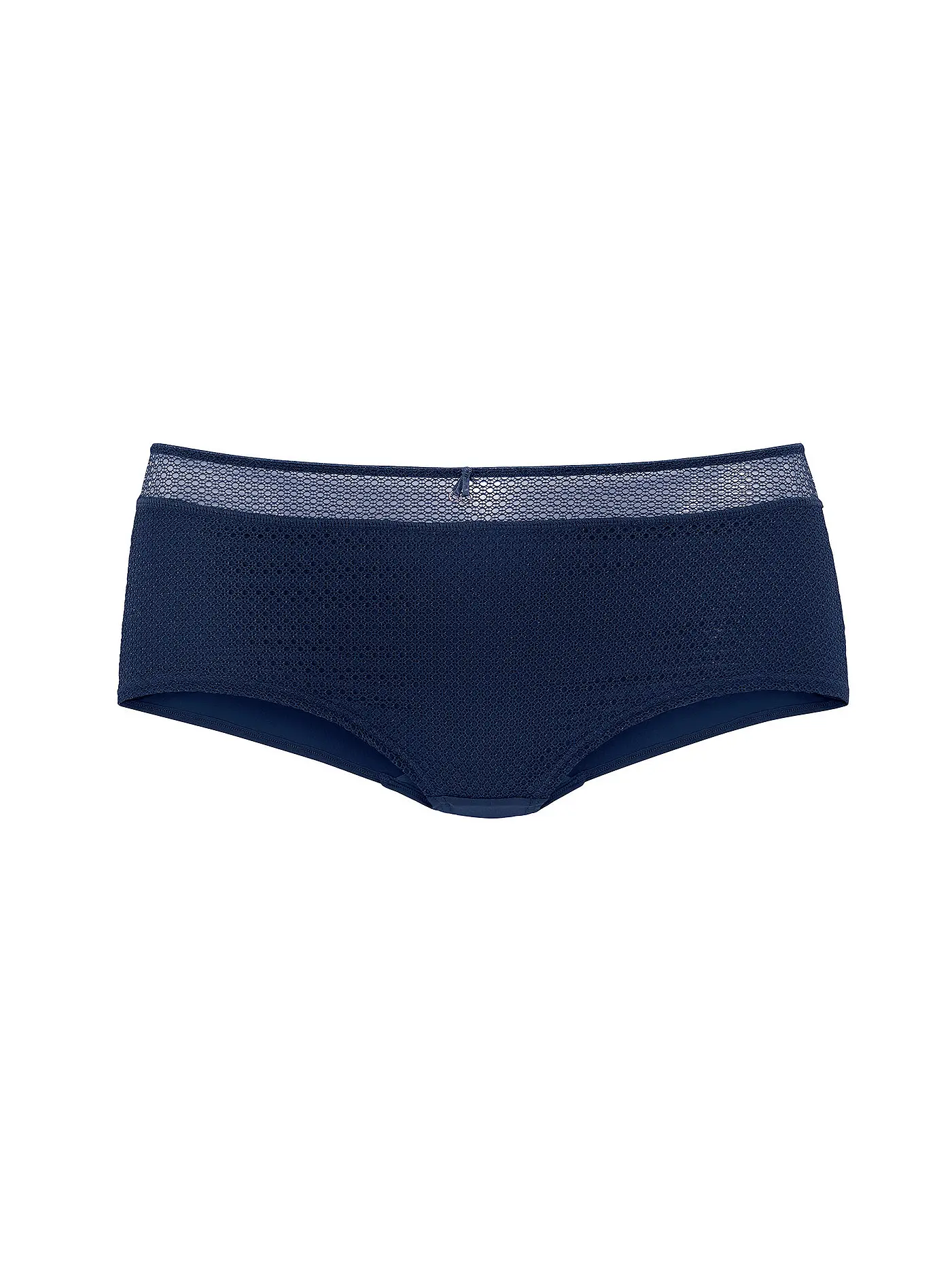 LASCANA | Panty PERFECT BASIC cream | dunkelblau